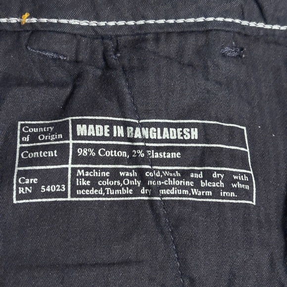 BANANA REPUBLIC Medium Wash Tab Waistband Denim Trousers - Picture 7 of 9